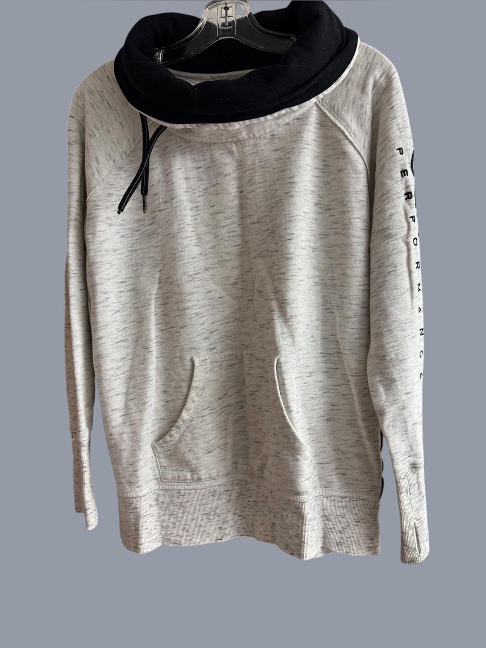 Calvin Klein Drawstring Funnel Neck Sweater -